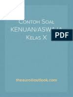 Tertulis uraian dan/atau pilihan ganda. Soal Pilihan Ganda Aswaja Dan Ke Pdf