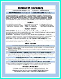 Emergency management resume pdf : Nice Simple Construction Superintendent Resume Example To Get Applied Check More At Http Snef Cover Letter For Resume Project Manager Resume Resume Examples