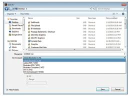 You will be prompted with a dialogue box of settings. Create Print Ready Files Kopytek