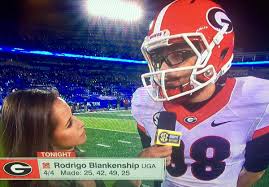 Get the latest nfl news on rodrigo blankenship. Did Georgia S Kicker Rodrigo Blankenship Just Drop The Rap Song Of The Summer Barstool Bets