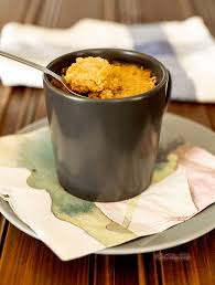 Delicious vanilla bean cake batter microwaved in a mug for just a minute! Microwave Mug Cake My Urban Treats