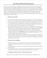 Free 9 Sample Personal Statement Templates In Pdf Ms Word