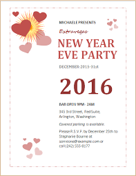 Select the design of yours. New Year Event Party Flyer Templates For Word Word Excel Templates