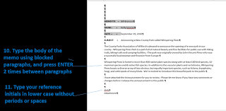 How To Create A Traditional Memo In Word With An Attachment Office Skills Blog