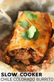 Slow Cooker Chile Colorado Beef Burritos Recipe Recipe Best Mexican Recipes Recipes Burritos Recipe