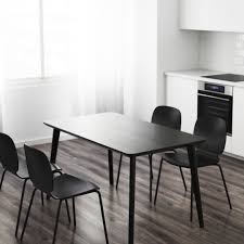 The cheapest offer starts at £5. Ikea Black Dining Table Chair Set 4 People Furniture Home Living Furniture Tables Sets On Carousell