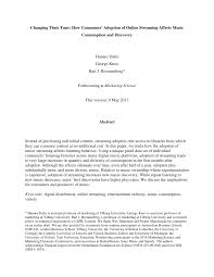 For lovers of radio era fm online radio era malaysia fm space is made 100% for you. Pdf Changing Their Tune How Consumers Adoption Of Online Streaming Affects Music Consumption And Discovery