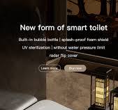 ODM OL-DS59 Space-saving smart toilet with electrolyzed ...