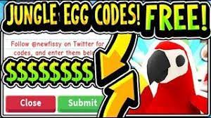 We will update this guide as soon as new codes are released. All Adopt Me Jungle Egg Update Codes 2019 Adopt Me Jungle New Pets Update Roblox Youtube