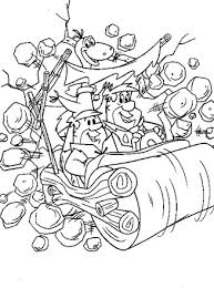 My happy halloween printable coloring pages help you have a friendly all hallows eve. Flintstones Coloring Page Flintstones Barney Fred Driving All Kids Network
