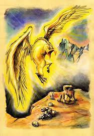 The Alicanto In Chilean Mythology Is A Mythycal Bird Of The Desert Of Atacama With Wings That Shine With Metalli Mythical Creatures Mythology World Mythology