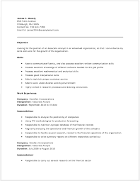 Associate Analyst Resume Free Resume Examples Behavior Analyst Resume Job Images