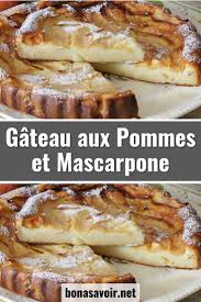 Gateau Aux Pommes Et Mascarpone Recette Gateau Gateau Aux Pommes Recette Gateau Pomme