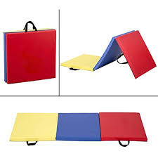 Bestmassage 6 Folding Panel Gymnastics Mat Gym Fitness Exercise Mat You Can Find More Details By Visitin Gymnastics Mats Mat Exercises Kids Gymnastics Mats