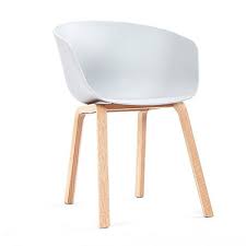 Lrw European Chair Modern Simple Handrail Backrest Plastic Dining Chair Fashionable Household Negotiation C Plastic Dining Chairs European Chairs Plastic Chair