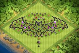 Susunan formasi base town hall 9 terbaik di clash of clans. Maps Coc Th 9 Farming Base For Android Apk Download