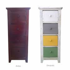 Antes Y Despues Una Cajonera Pintada Con Chalk Paint Casera Comodas Y Cajoneras Remodelacion De Casa Decoracion De Unas