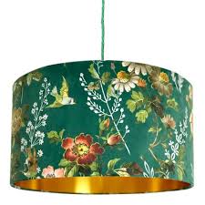 Olive green lampshade geometric hexagon ceiling light shade or table lamp. Green Illustrated Floral Design Lampshade Ceiling Light Shade Or Table Lamp Handmade Products Lamps Arcadiawinds Com