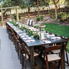 Rentals Rustic Events Farmhouse Picnic Table Rustic Rustic Style Wedding