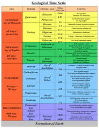 geological timeline chart documents the fossil forum