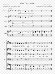 Maybe you would like to learn more about one of these? One Toy Soldier Sheet Music Composed By Music And Lyrics Don T Stop Believin French Horn Sheet Music Hd Png Download 827x1169 3966697 Pngfind
