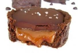 Chocolate Salted Caramel Tart Use Brownie For Tart Shell Caramels Melted Into That Shell And A Piece Of 60 Dessert Recipes Chocolate Caramel Tart Desserts
