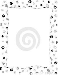 Black And White Paw Print Border Animal Paw Prints Printable Patterns Free Patterns Paw Print Dog Paw Print Paw