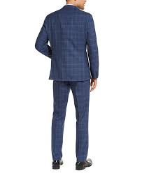 Dutch menswear women in suits appearance mostly post/reblog photos of menswear! Alfani Men S Slim Fit Stretch Navy Blue Plaid Suit Separates Created For Macy S Reviews Suits Tuxedos Men Macy S