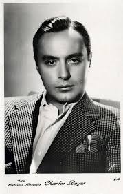 Charles Boyer Real Photo Postcard rppc