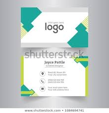 Creative Business Card And Name Card Horizontal Simple Clean Template Vector Design Layout In Rectangle Size Shutterstock Layout Design Vector Design L