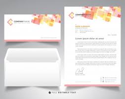 Pin On Letterhead And Envelope Template
