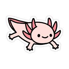 Choose your favorite axolotl drawings from millions of available designs. Axolotl Sticker By Littlemandyart Cute Stickers Cool Stickers Preppy Stickers