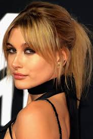 Celebrity hairstyle with front bangs. How To Style Side Swept Bangs Like 30 Of The Chicest Celebrities I Am Co Bangs For Round Face Thick Hair Styles Bangs With Medium Hair
