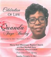 Quanda Bailey Obituary