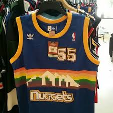 Everybody knows denver as the mile high city, but for the nuggets. Adidas Shirts Dikembe Mutombo Denver Nuggets Rainbow Jersey Poshmark