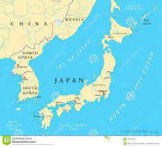 ¿qué es la república de corea? Japon Corea Del Norte Y Mapa Politico De La Corea Del Sur Ilustracion Del Vector Ilustracion De Asia Mundo 39076613