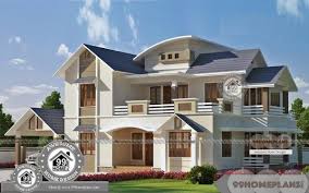 Double Storey Homes Designs Upstairs Living With Spacious Balcony Plan Kerala House Design House Front Design Storey Homes