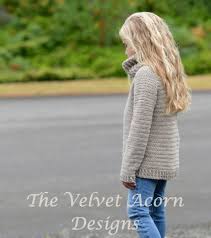 CROCHET Pattern-the Portlynn Pullover 12/18m, 2, 3, 4/5, 6/7, 8/10, 12/14,  Xs, S, S/m, M, L, Xl, Xxl, 3xl, 4xl