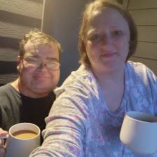 Coffee while working our annual cancer walk.