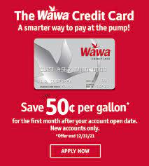 Credits will be automatically posted to your monthly billing statement with qualifying purchases. Wawa Gas Station Quality Fuel Honest Pricing Convenience Wawa
