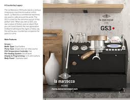 La marzocco commercial machines are used in cafés around the world. La Marzocco Brochure By Ayshaa Issuu