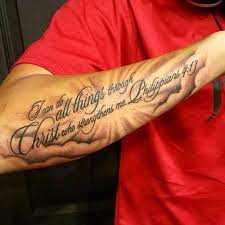 Scripture Tattoos For Men Scripture Tattoos Tattoos For Guys Bible Verse Tattoos