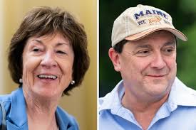 Susan Collins and Troy Jackson clash over Trump and seniority in Maine's first Senate debate - NBC News