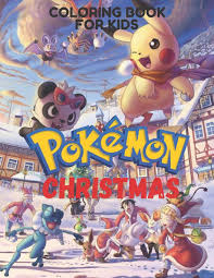 Use the download button to see the full image of pokemon christmas coloring sheets download, and download it for a computer. Buy Pokemon Christmas Coloring Book For Kids A Perfect Coloring And Activities Pages For Children Who Love Pokemon Characters Dot To Dot Mandalas Beautiful Unique High Quality Images Book Online