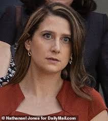 Bryan Kohberger's lookalike sister dons smart red dress to watch sentencing 