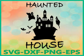 Download Haunted House Svg Clipart Free Svg Cut Files Create Your Diy Projects Using Your Cricut Explore Silhouette And More The Free Cut Files Include Svg Dxf Eps And Png Files PSD Mockup Templates