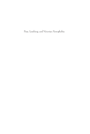 Pdf Fear Loathing And Victorian Xenophobia Marlene Tromp Maria K Bachman And Heidi Kaufman Academia Edu