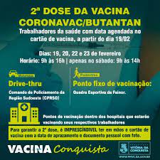 We did not find results for: 2Âª Dose Da Vacina Contra A Covid 19 Comeca A Ser Aplicada Na Proxima Sexta 19 Prefeitura Municipal De Vitoria Da Conquista Pmvc