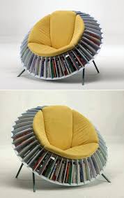 10 Bookshelf Chair Design Ideas For Bookworms In Pictures Unique Chairs Design Bookshelf Chair Chair Design