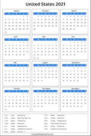 Below are united states holidays for the calendar year 2021. Printable Us Calendar 2021 With Holidays Public Holidays